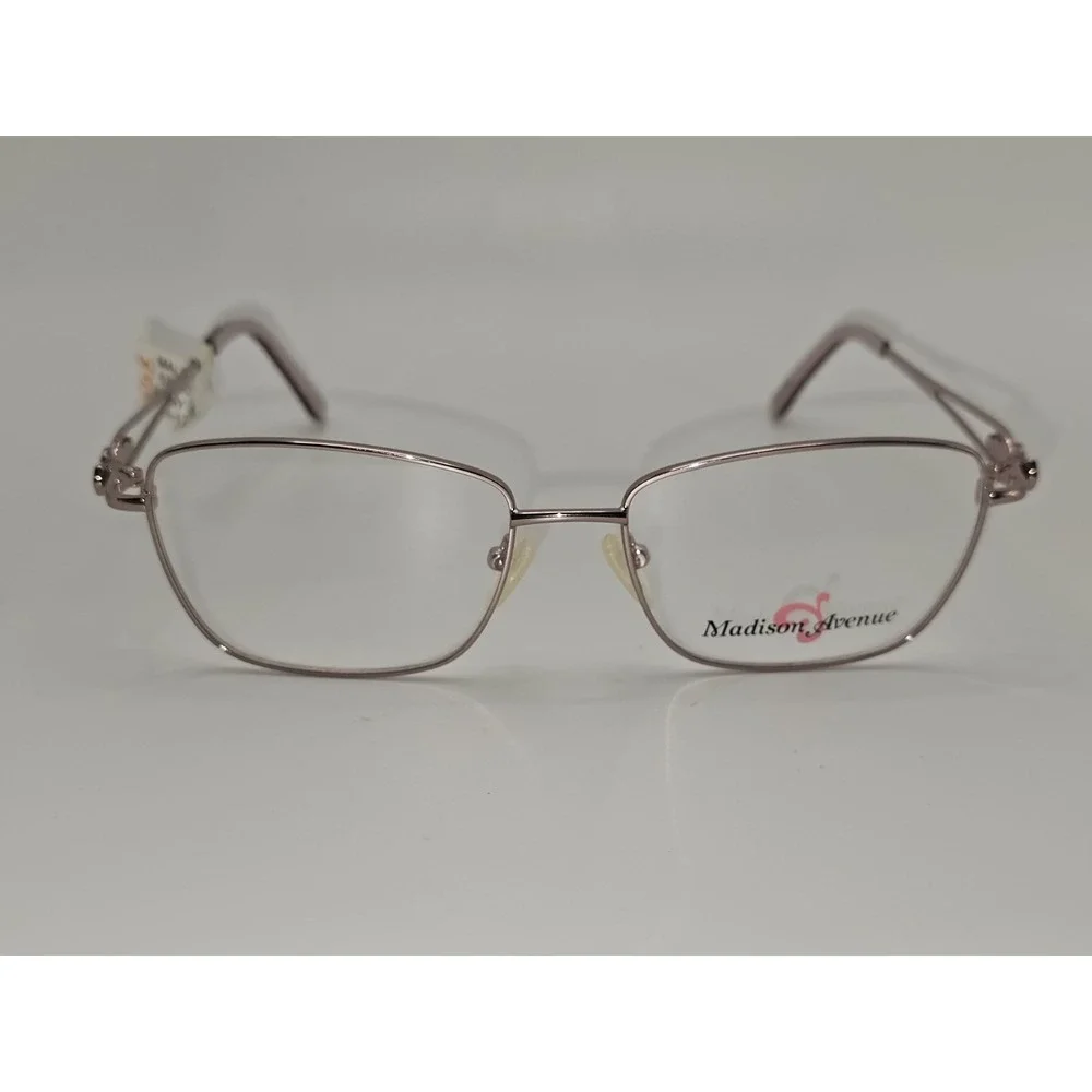 Madison‎ Avenue MAL 121 601 Shiny Blush Eyeglass Frames 55 17 140